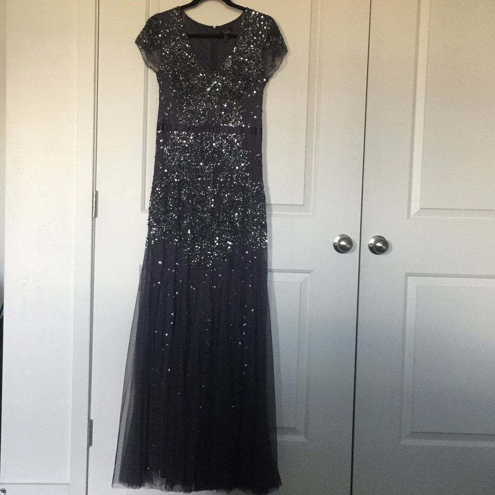 Adrianna Papell embellished gown
